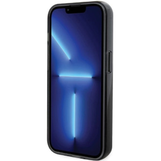 Karl Lagerfeld KLHMP15XHMRSKHK iPhone 15 Pro Max 6,7&quot; černo/černé pevné pouzdro Ring Stand Karl Head MagSafe