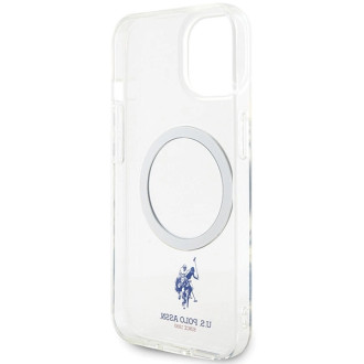 US Polo USHMP15SUCIT iPhone 15 6,1&quot; průhledná kolekce MagSafe