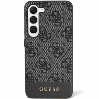 Pouzdro Guess 4G Stripe Collection pro Samsung Galaxy S24+ - černé