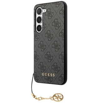 Pouzdro Guess 4G Charms Collection pro Samsung Galaxy S24+ - černé