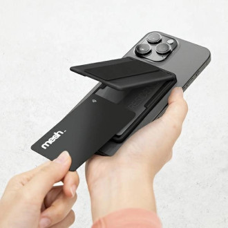 Uniq Heldro ID magnetická peněženka s oporou a náramkem - růžová