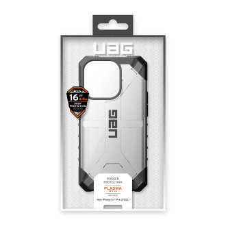 Plazmové pouzdro UAG pro iPhone 14 Pro - průhledné