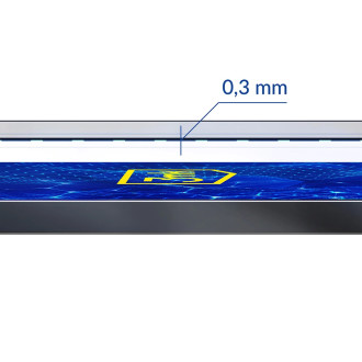 Tvrzené sklo pro iPhone 14 / 13 Pro / 13 9H 3mk HardGlass Lite Series