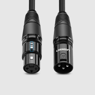 Ugreen Extension Audio Cable Microphone Cable Microphone XLR (Female) - XLR (Male) 2m (AV130)