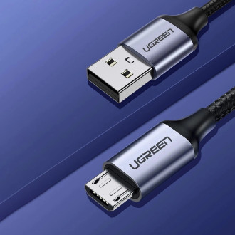 Ugreen cable USB - micro USB cable 2m gray (60148)