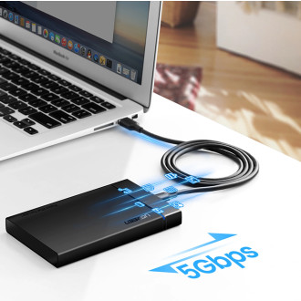 Ugreen cable USB 3.0 - USB Type C 1m 3A cable black (20882)