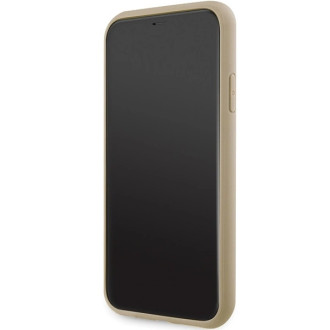 Pouzdro Guess GUHCN61HG4SGD pro iPhone 11 / Xr - zlaté Glitter Script Big 4G
