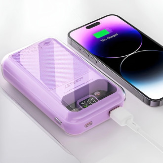 Powerbanka Acefast 20000mAh Sparkling Series rychlé nabíjení 30W fialová (M2)