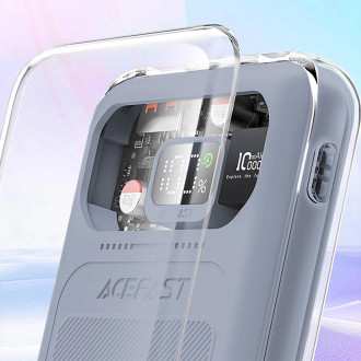 Powerbanka Acefast 10000mAh Sparkling Series rychlé nabíjení 30W šedá (M1)