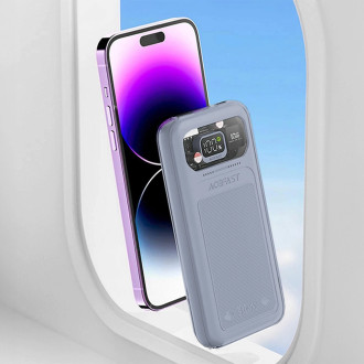 Powerbanka Acefast 10000mAh Sparkling Series rychlé nabíjení 30W šedá (M1)
