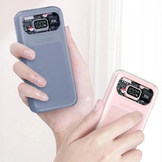 Powerbanka Acefast 10000mAh Sparkling Series rychlé nabíjení 30W šedá (M1)