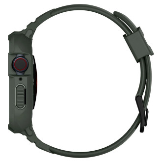 Spigen ARMOR &quot;PRO&quot; Apple Watch 4 / 5 / 6 / 7 / 8 / SE (44 / 45 MM) VOJENSKÁ ZELENÁ