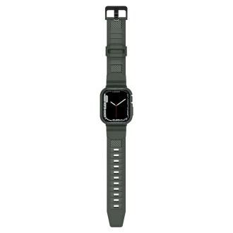 Spigen ARMOR &quot;PRO&quot; Apple Watch 4 / 5 / 6 / 7 / 8 / SE (44 / 45 MM) VOJENSKÁ ZELENÁ