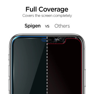 Tvrzené sklo Spigen ALM GLASS FC IPHONE 11 PRO MAX ČERNÉ