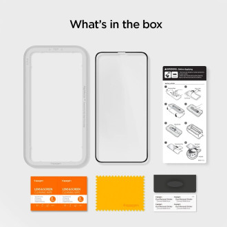 Tvrzené sklo Spigen ALM GLASS FC IPHONE 11 PRO MAX ČERNÉ