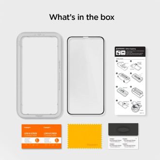Tvrzené sklo Spigen ALM GLASS FC IPHONE 11 ČERNÉ