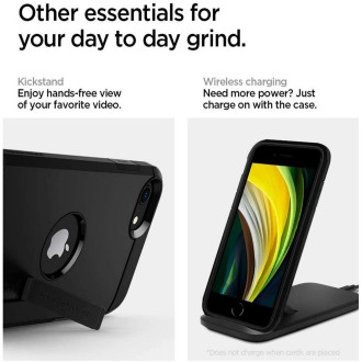 Spigen TOUGH ARMOR IPHONE SE 2020 / 2022 ČERNÝ