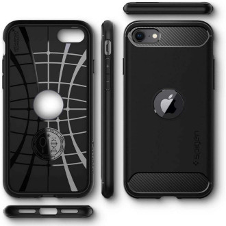 Spigen RUGGED ARMOR IPHONE SE 2020 / 2022 ČERNÝ