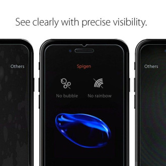 Tvrzené sklo Spigen GLAS.TR SLIM IPHONE 7 / 8 / SE 2020 / 2022