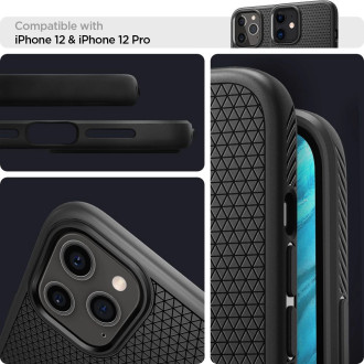 Spigen LIQUID AIR IPHONE 12/12 PRO MATTE BLACK