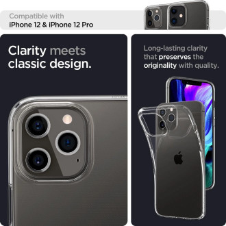 Spigen LIQUID CRYSTAL IPHONE 12/12 PRO CRYSTAL CLEAR