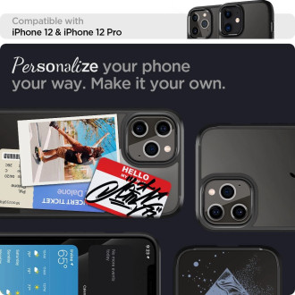 Spigen ULTRA HYBRID IPHONE 12/12 PRO MATTE BLACK