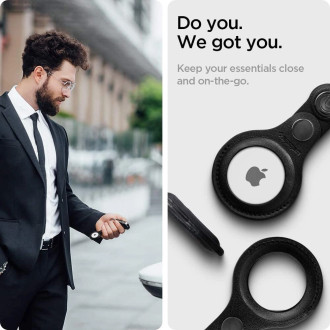 Spigen VALENTINUS Apple AIRTAG ČERNÝ