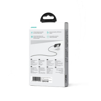 Joyroom Multi-Color Series SA34-AL3 USB-A / Lightning 3A kabel 1m – černý