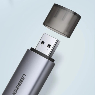 [ON RETURN] Ugreen SD / micro SD card reader for USB 3.0 / USB Type C 3.0 gray (50706)