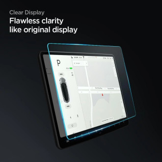 Tvrzené sklo Spigen GLAS.TR &quot;EZ FIT&quot; TESLA MODEL Y / 3