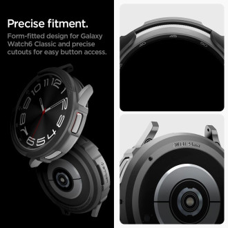Spigen TEKUTÉ VZDUCHOVÉ Watch Samsung GALAXY 6 KLASICKÉ (43MM) MATNÁ ČERNÁ