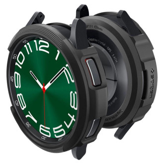 Spigen TEKUTÝ VZDUCH Samsung GALAXY Watch 6 KLASICKÉ (47MM) MATNÁ ČERNÁ