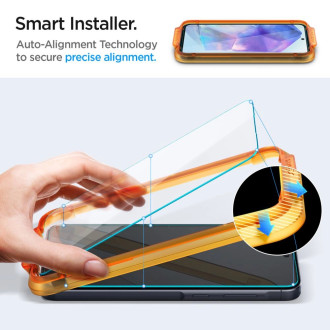 Spigen Glass tR AlignMaster 2 Pack – Samsung Galaxy A55