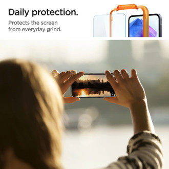 Spigen Glass tR AlignMaster 2 Pack – Samsung Galaxy A55