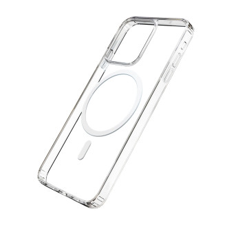 Pouzdro pro iPhone 13 mini kompatibilní s MagSafe série 3mk MagCase - průhledné