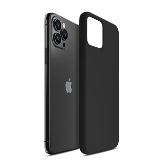 3mk silikonový obal pro iPhone 11 Pro Max - černý