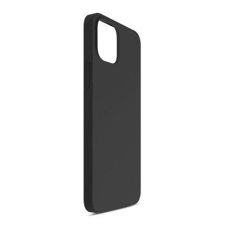 Pouzdro na iPhone 14 ze série 3mk Silicone Case - černé