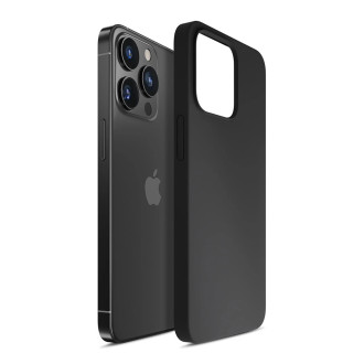 Pouzdro pro iPhone 14 Pro Max série 3mk silikonové pouzdro - černé