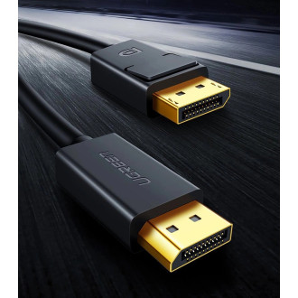 DisplayPort kabel - DisplayPort Ugreen DP102 4K 1m - černý