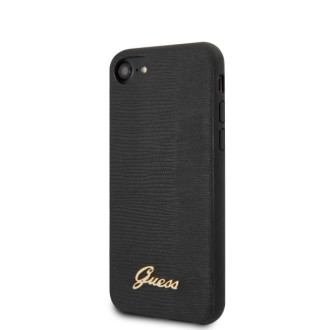 Guess GUHCI8PCUMLLIBK iPhone 7/8/SE 2020 / SE 2022 czarny/black Lizard Collection