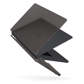 Uniq Claro MacBook Air 15&quot; case (2023) - transparent-gray