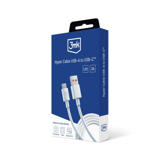 Accessories - 3mk Hyper Cable A to C 1.2m 5A