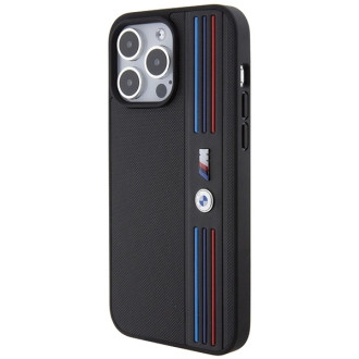BMW Tricolor M Collection case for iPhone 15 Pro Max - black