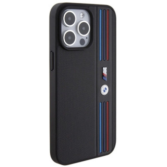 BMW Tricolor M Collection case for iPhone 15 Pro Max - black