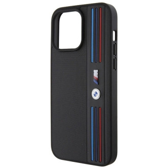 BMW Tricolor M Collection case for iPhone 15 Pro Max - black