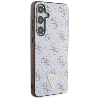 Guess 4G Triangle case for Samsung Galaxy S24+ - white
