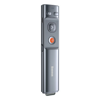 Baseus Orange Dot wireless laser pointer for presentations - gray (without battery)