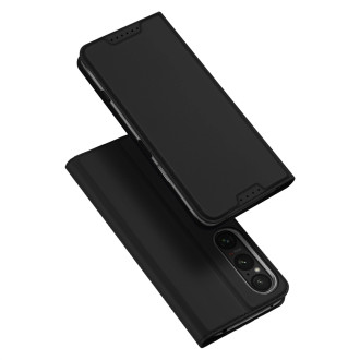 Dux Ducis Skin Pro case with flap and card slot for Sony Xperia 1VI - black