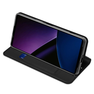 Dux Ducis Skin Pro case with flap and card slot for Sony Xperia 1VI - black
