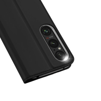 Dux Ducis Skin Pro case with flap and card slot for Sony Xperia 1VI - black